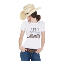 Women's slim fit t-shirt with Monument Valley Pool's