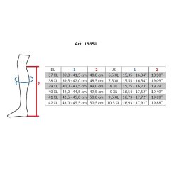 Lederreitstiefel HKM Titanium lang/weit XL