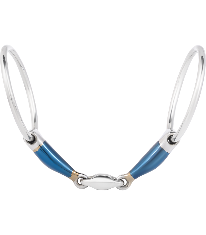 Stihlové udidlo 2x lomené Sweet Iron Waldhausen, 14mm