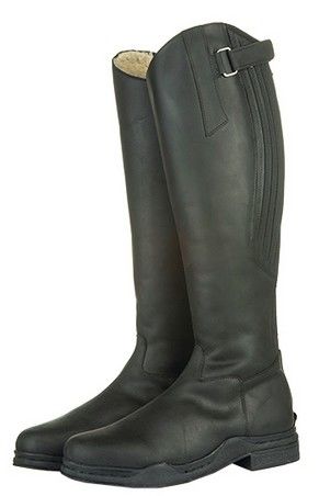 Jezdecké zimní boty HKM Country Arctic výška standard/široké AKCE