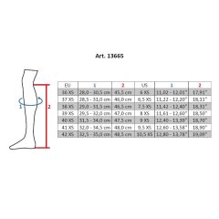 Kožené jezdecké boty HKM Titanium standart/šířka XS