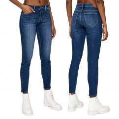 Dámské jeans WRANGLER W28KX785U SKINNY AUTHENTIC BLUE