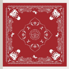 Šátek Stars & Stripes BANDANA-17 YELLOWSTONE