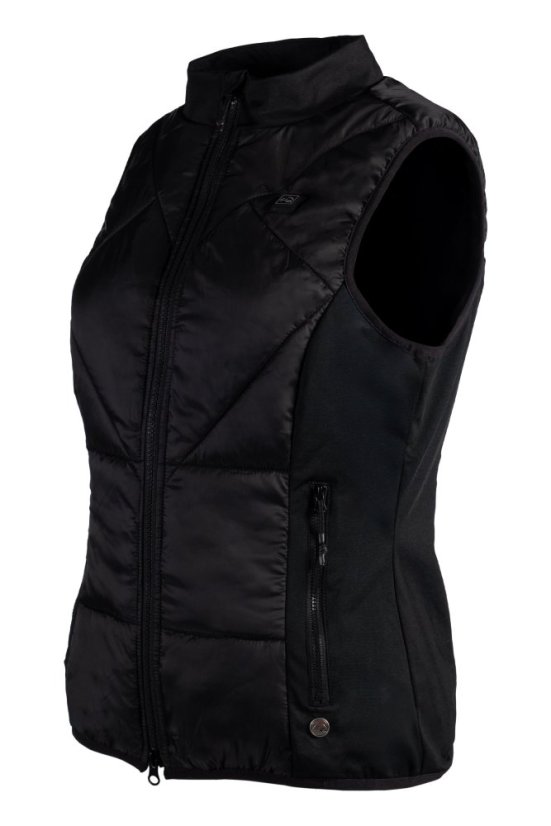 Jezdecká vyhřívaná vesta HKM Slimline- Style (s baterií/powerbankou)