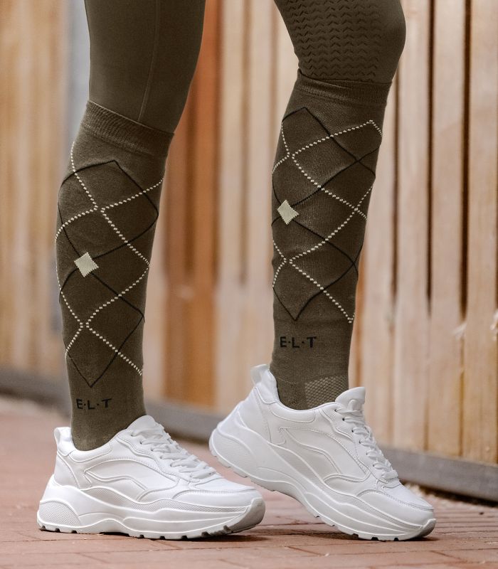 Reitsocken Argyle