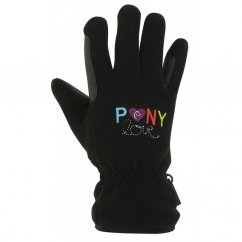 Zimní jezdecké rukavice pro děti EQUI-KIDS PonyLove