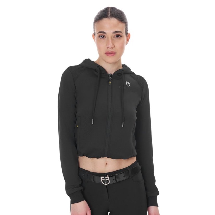 Equestro Damen-Sweatshirt CropTop