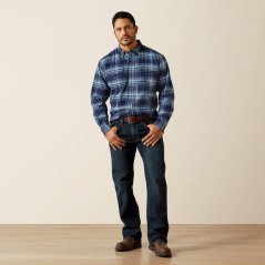 Ariat Rebar Flanell DuraStretch Arbeitshemd für Herren
