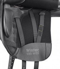 Drezurní sedlo WINTEC HART 500 pro koně s širokými zády