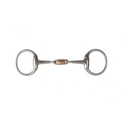 Udidlo oliva METALAB – 2× lomené, 16 mm, kroužky 70 mm Udidlo oliva METALAB – 2× lomené, 16 mm, kroužky 70 mm