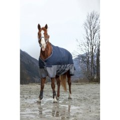 Nepromokavá deka EquiTheme Tyrex 600 D s břišním pásem