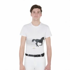 Pánské jezdecké tričko Equestro Horse