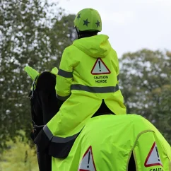 EQUI-FLETTOR® Reflektierender, wasserdichter Reitmantel