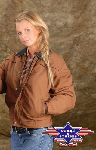 Westernová bunda Range Rider unisex - S