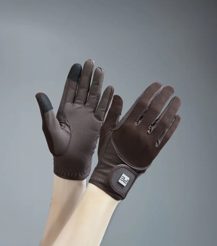 Dětské jezdecké rukavice Premier Equine Presa ze síťoviny