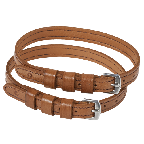 Leather straps for Busse Laval spurs