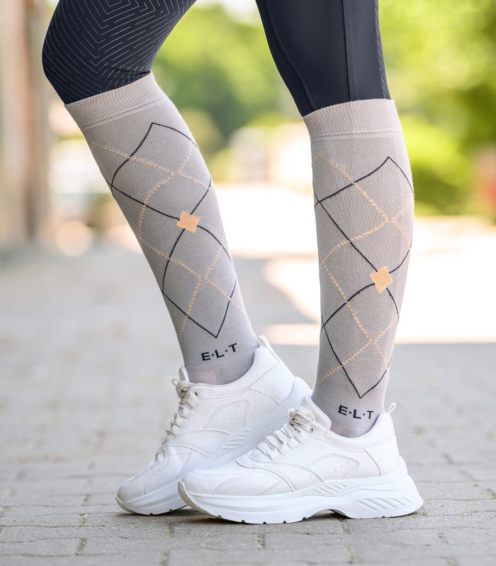 Reitsocken Argyle