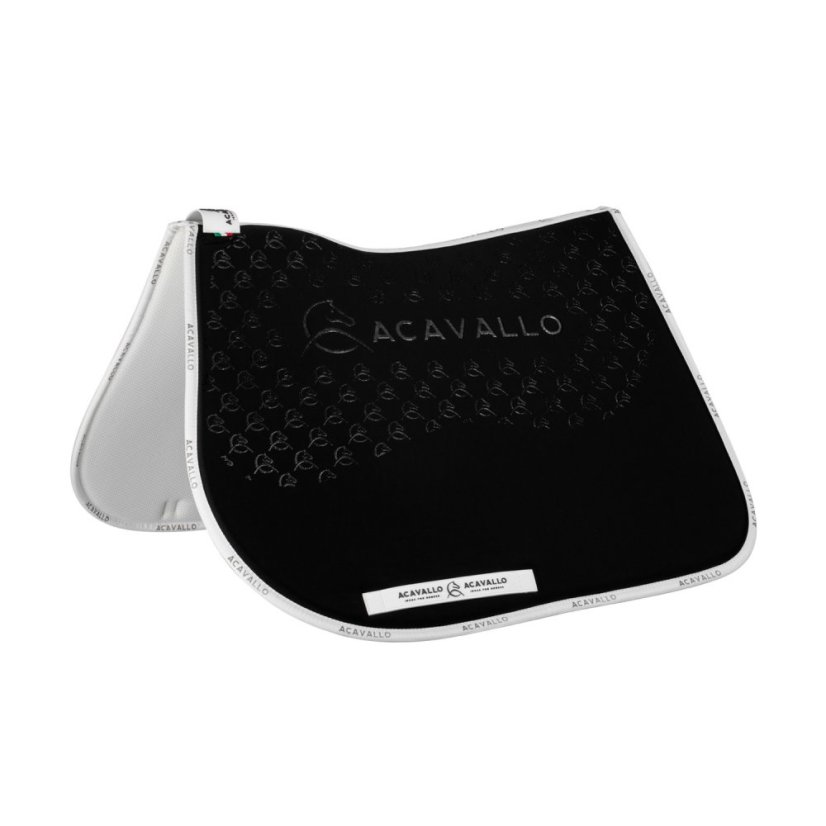 Podsedlová dečka ACAVALLO LYCRA & BAMBOO Silicone grip