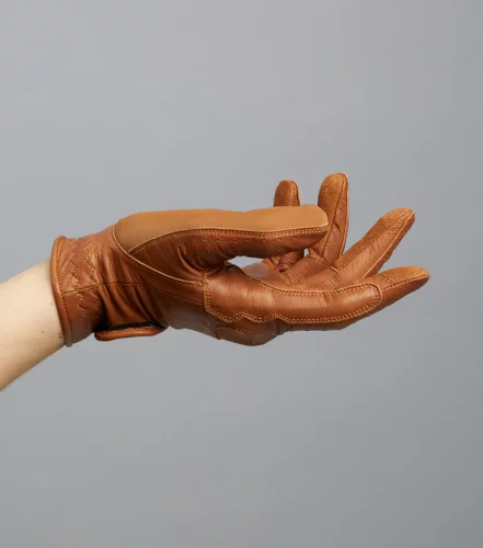 Dámské jezdecké kožené rukavice Premier Equine Mizar