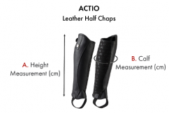 Damen-Minichaps aus Actio-Leder von Premier Equine
