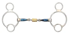 Shires Sweet Iron Snowman Bit, 2x angled