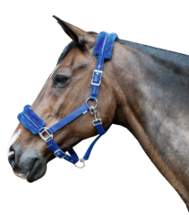 Ohlávka HKM Glitter s fleece podložením