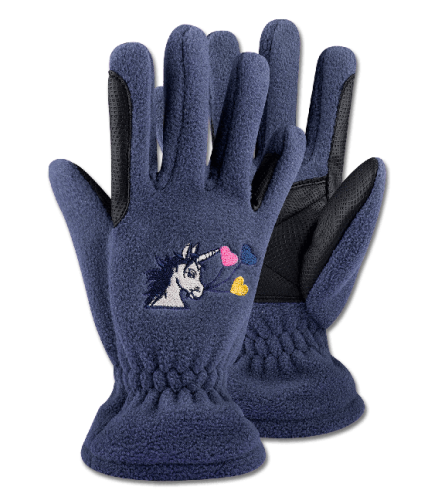 Dětské rukavice ELT UNICORN Lucky Carla - Barva: fialová, Velikost: 7- 9 let