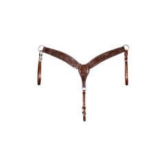 POOL'S Flower western leather bra