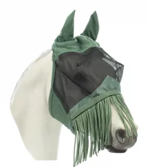 Horze insect mask with fringes