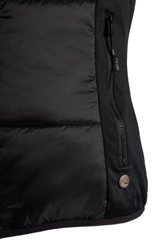 Jezdecká vyhřívaná vesta HKM Slimline- Style (s baterií/powerbankou) AKCE