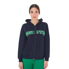 Equestro Damen-Sweatshirt Logo zipper