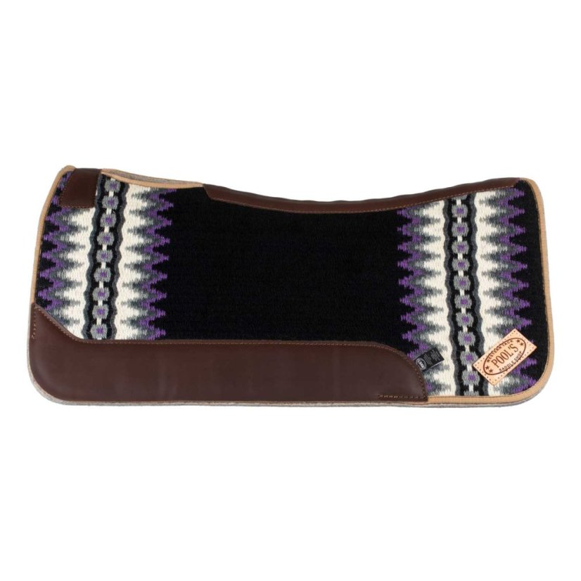 Westernová deka Pool's se vzorem - modrá