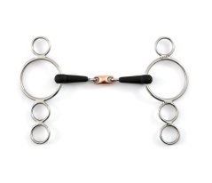 Udidlo sněhulák gumové 2x lomené Premier Equine