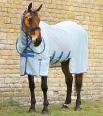 Síťová deka proti hmyzu Premier Equine Combo s krytem břicha