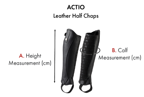 Women's Premier Equine Actio leather minichaps