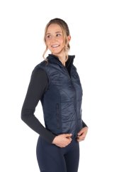 Jezdecká vyhřívaná vesta HKM Slimline- Style (s baterií/powerbankou)