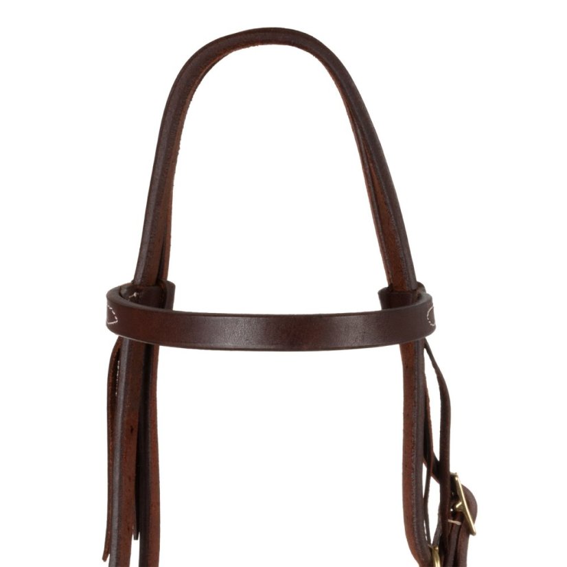 Westernová uzdečka Pool's  WESTERN TIE ENDS BROWBAND