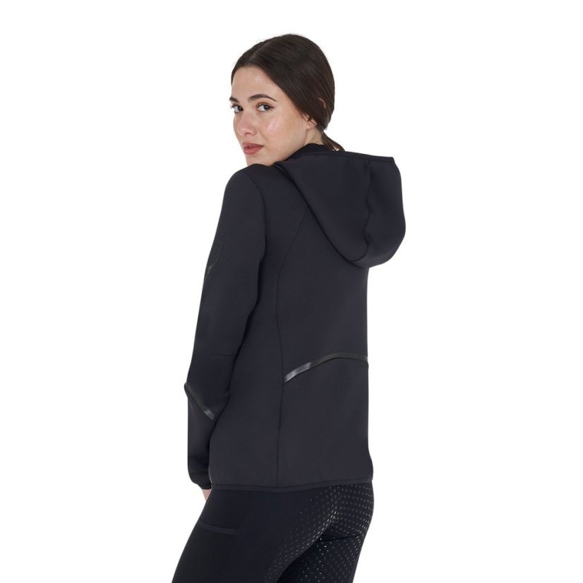 Equestro Damen-Sweatshirt Technical zipper