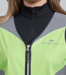 Premier Equine Reflective Riding Gilet – Yellow/Silver