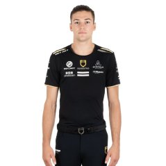 Herren Multi Logo T-Shirt Technisches Gewebe EQUESTRO