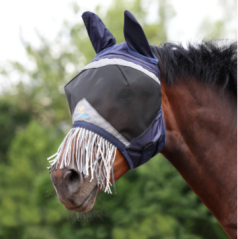 Maska proti hmyzu Shires s třásněmi + 70% UV