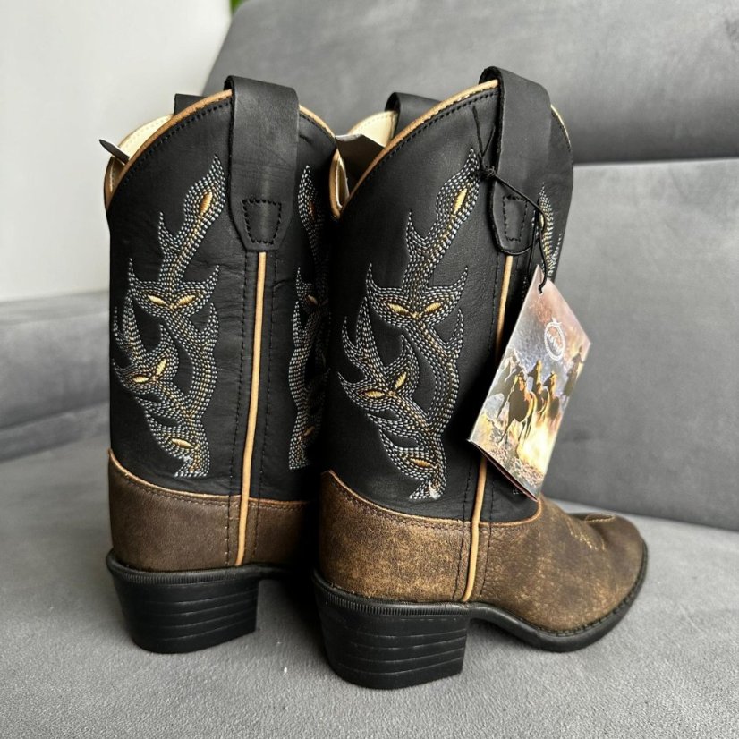 Dětské westernové boty OLD WEST 8137 - DOPRODEJ