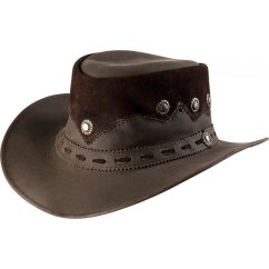 Westernový kožený klobouk RANDOL'S Aventure