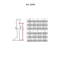 Leather riding boots HKM Latinium Style Classic long/width M