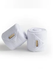 Polo Wraps Equestrian Stockholm White Perfection Gold