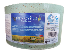 Bylinkový liz proti červům 3kg