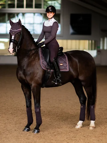 Dressage saddle pad Equestrian Stockholm Moonless Night