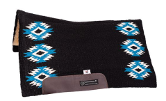 Westernová podsedlová deka CSF RANCHO - BLACK