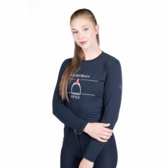 Dámské tričko s dlouhým rukávem HKM Equine Sports