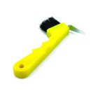 Hoof hooks, knives and brushes